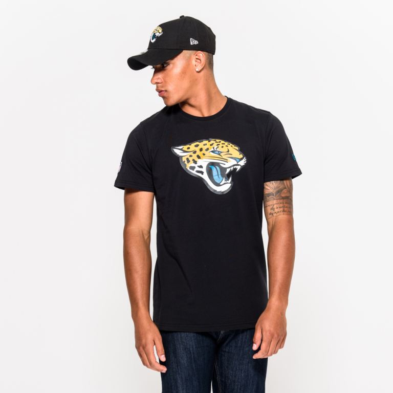 Ropa New Era Nfl Negros - Jacksonville Jaguars Team Logo 15876RXKS